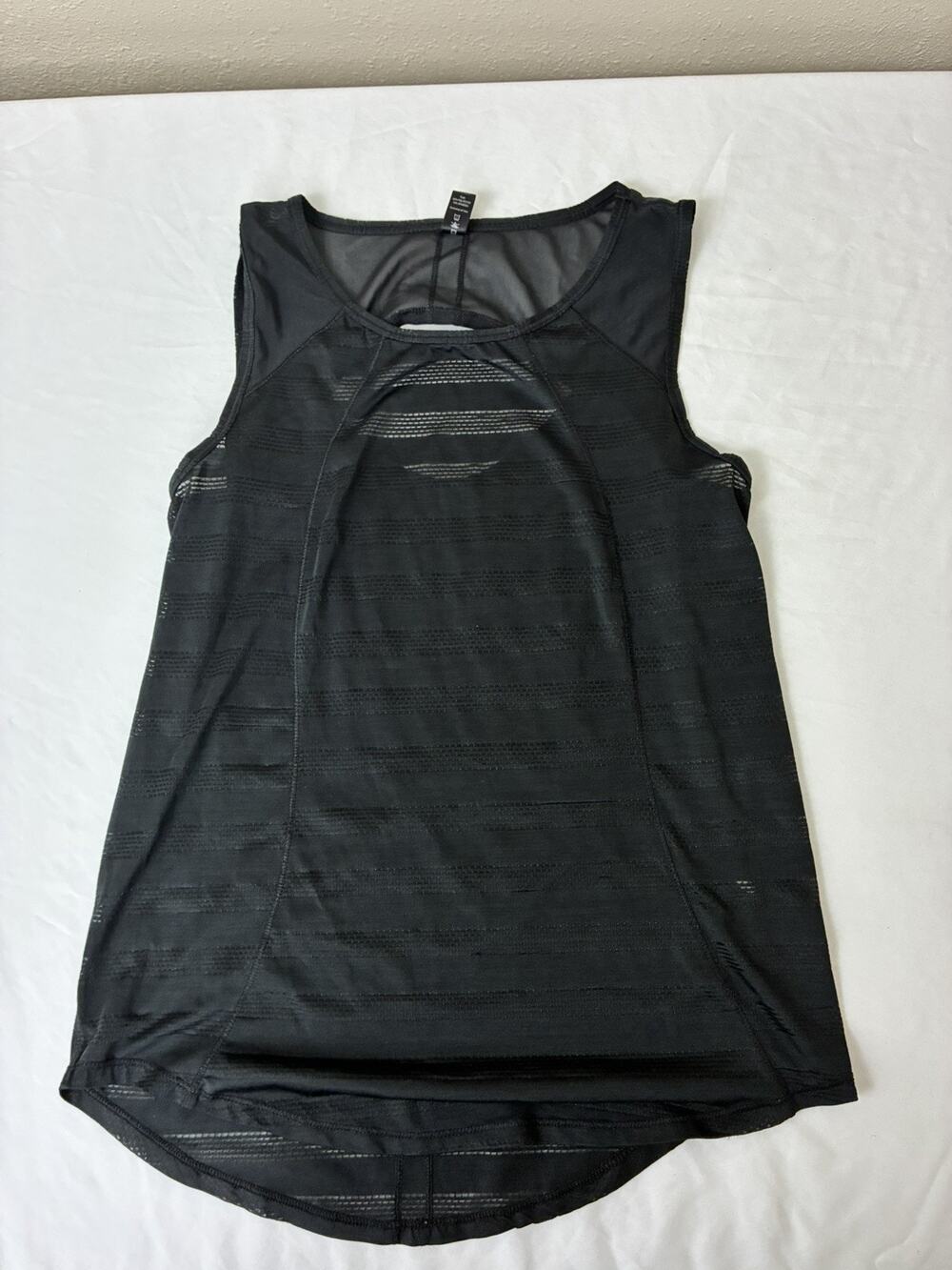 90 Degree By Reflex Women’s Stretch Black Tank Top Size S